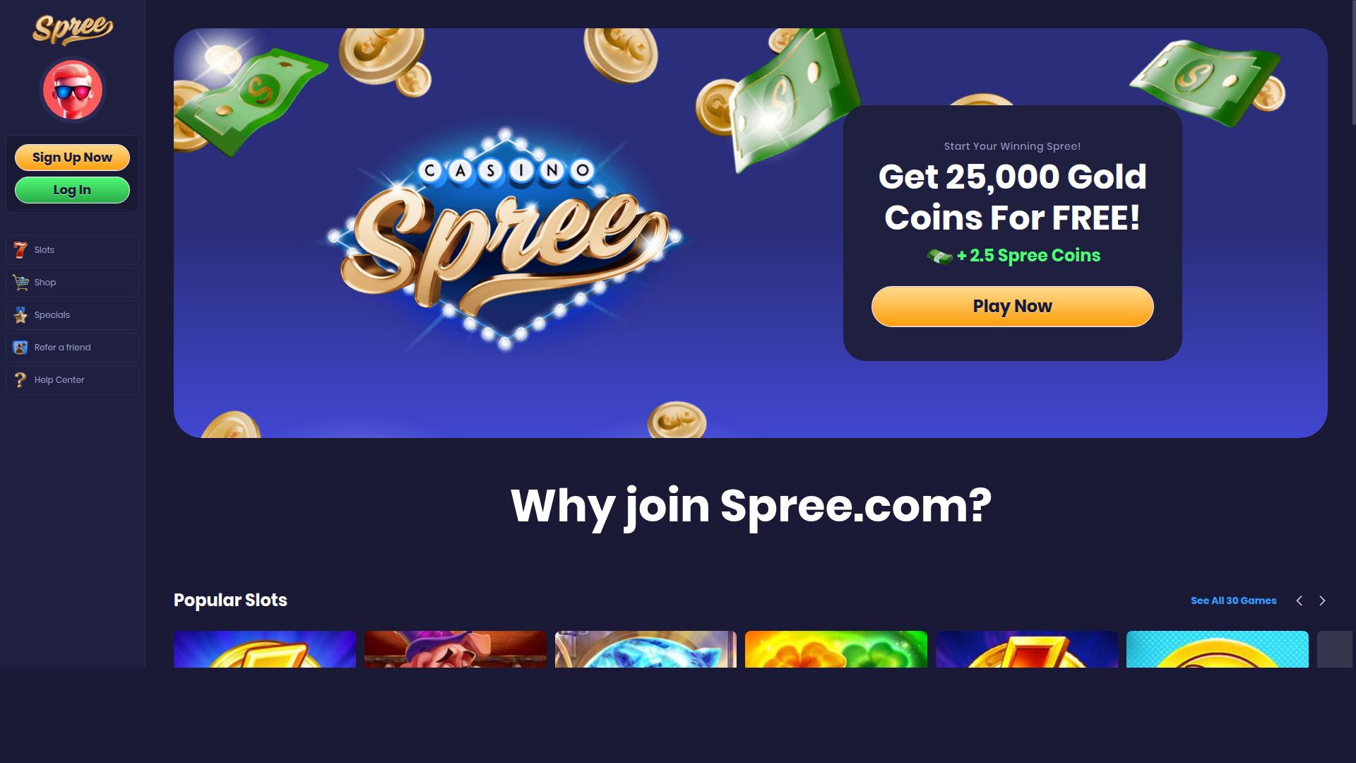 Spree website
